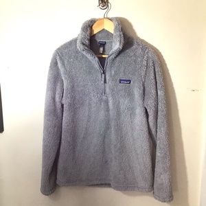Patagonia | los gatos grey fuzzy fleece pullover